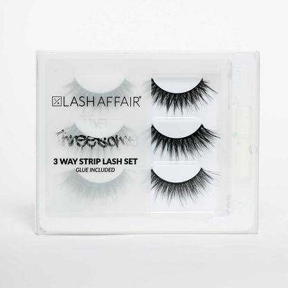 The Threesome | 3 Way Strip Lash Set